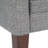 Parris 50"W Upholstered Contemporary Bench with Tufted Cushion and Solid Wood Legs-799954892