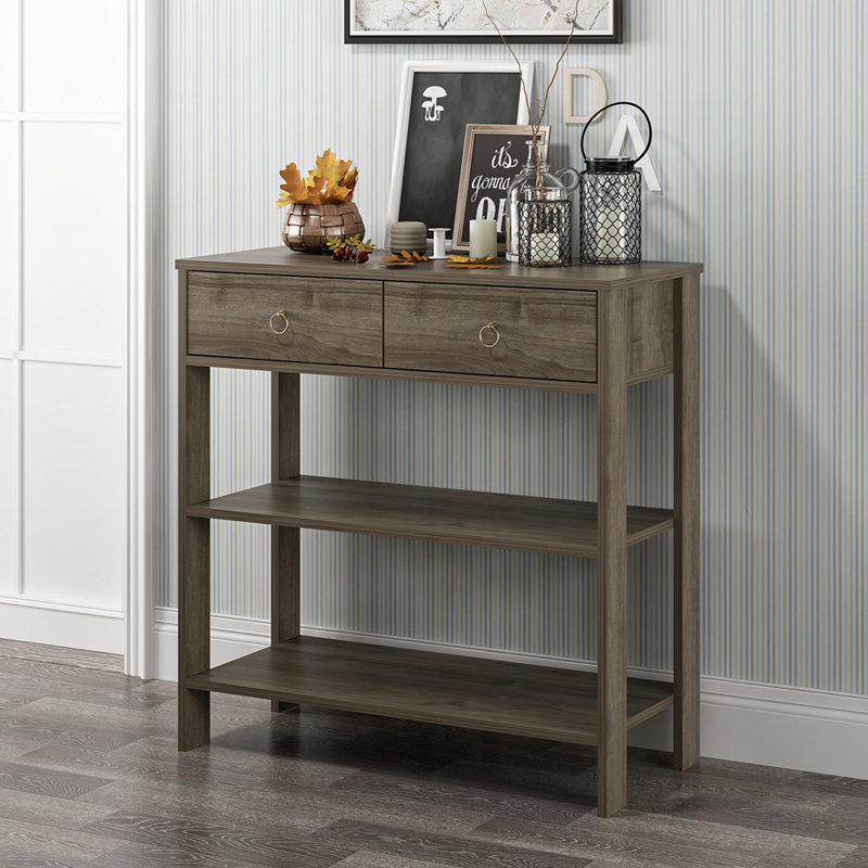 Console 35,4 po Celis, Brun