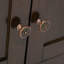 Meuble télé - Brun tabac foncé