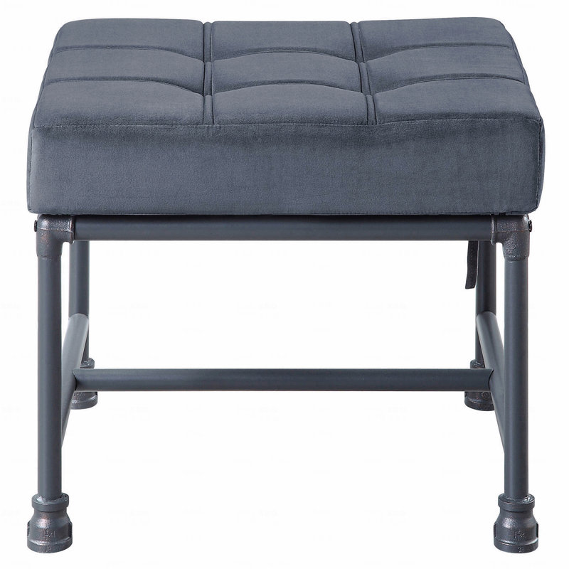 Rectangle Shape Fabric Upholstered Ottoman