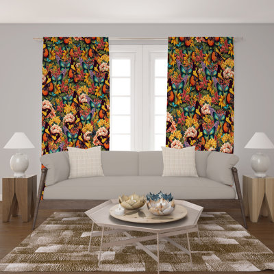 Nwaba Room Darkening Curtain Pair