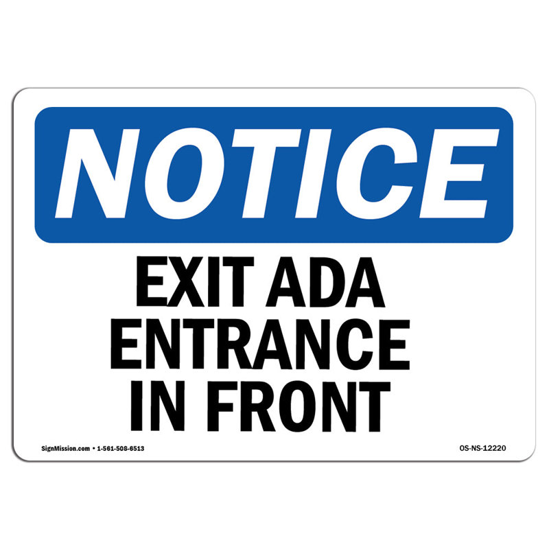Notice Sign
