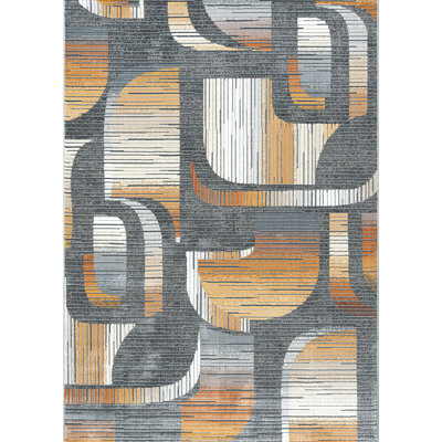 Tapis tissé à la machine Brooklyn Brixton