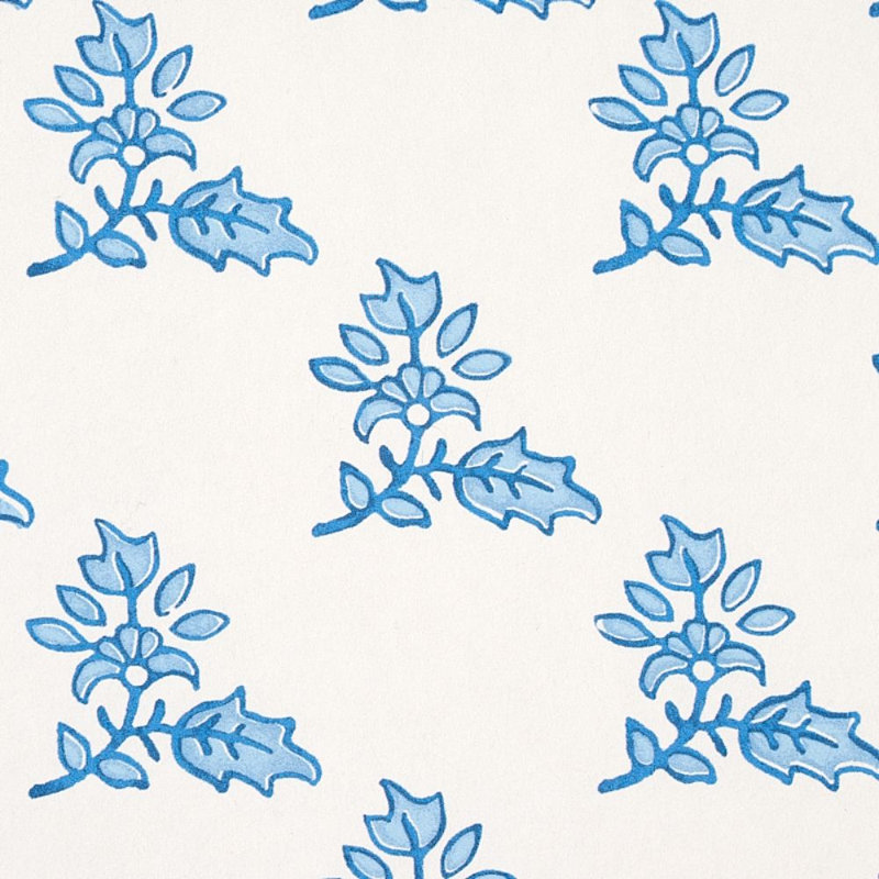 Papier peint Torbay, Bleu