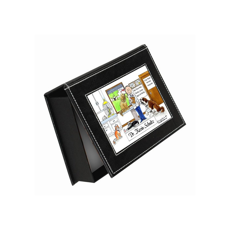 Boîte à mémoire personnalisable vétérinaire pour gens