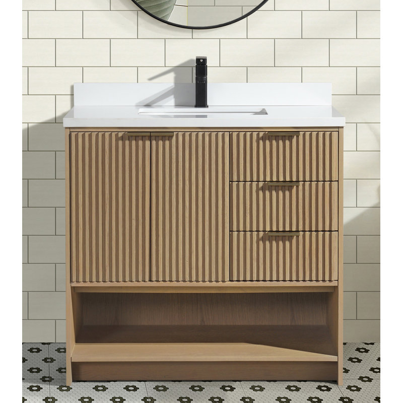 Meuble-lavabo autoportant Anelie