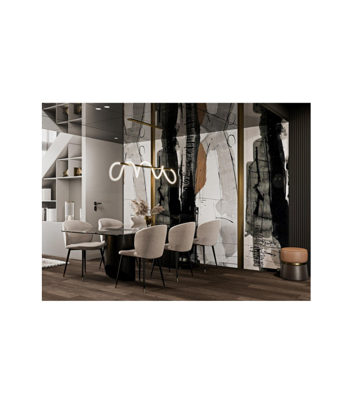 Volante Upholstered Dining Chair, Roche Dark Green