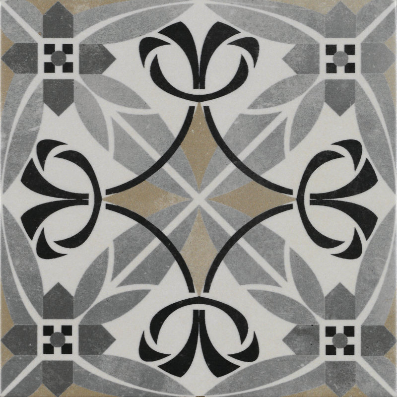 Carreau de porcelaine 9 po x 9 po Museum Louvre