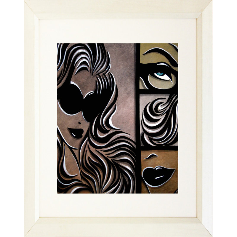 «Options» par FidoStudio, impression encadrée, Cadre blanc, Blanc, H 16 po x l 20 po x P 1 po