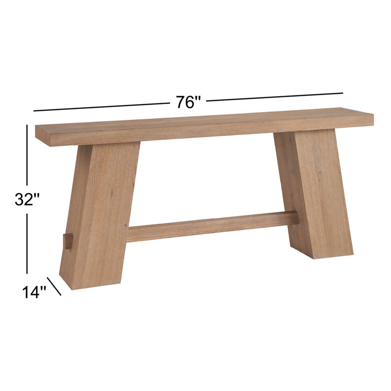 Griffith Park Console Table, Tan