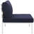 Harmony Armless Outdoor Patio Aluminum Chair by Modway-1790481214