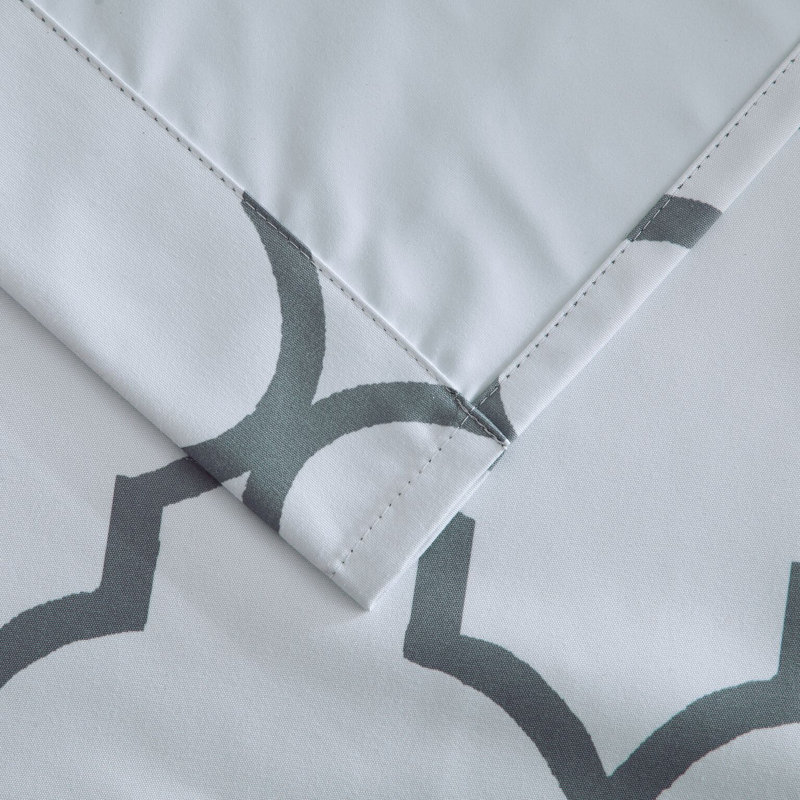 Rideaux occultant avec œillets Puma, l 52" x L 63", Blanc