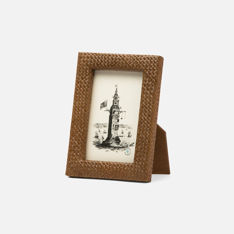 Uvita Picture Frame, Matte Oak, 4" x 6"