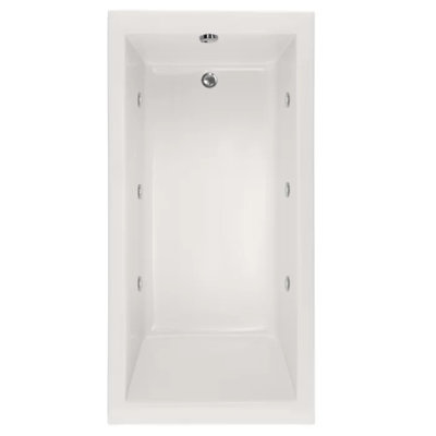 Lacey 66'' L Whirlpool Bathtub