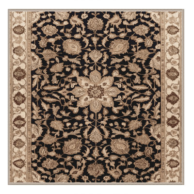 Tapis beige lavable à la machine