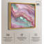 «Pink and Mint Crystal II», toile abstraite colorée par -2130222990-2130222976