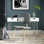 Chaise d'appoint rembourrée Ponder