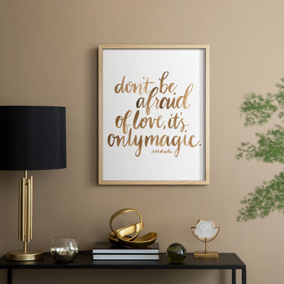 Loving You III Framed Print - Solid Wood