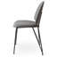 Chaise d'appoint Nostrand en gris