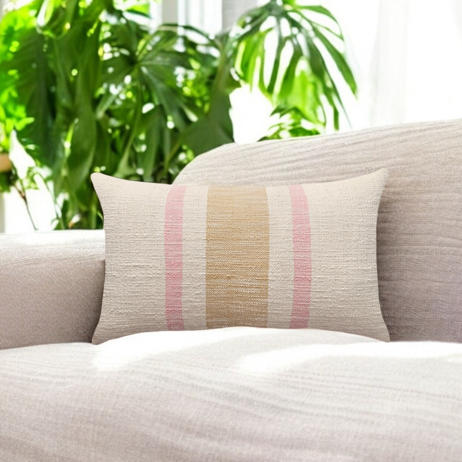 24" x 14" Cotton Pillow Cover