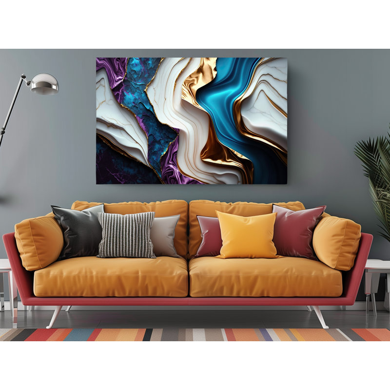 " Luxury Marble ", 40" H x 60" W x 1" D