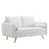 White is out of stock selected