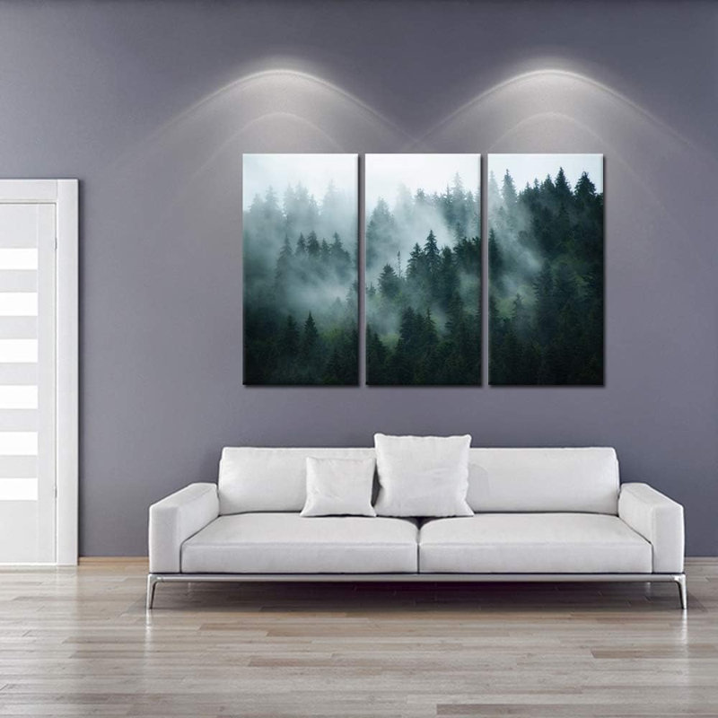 Peinture sur toile, 3 pièces