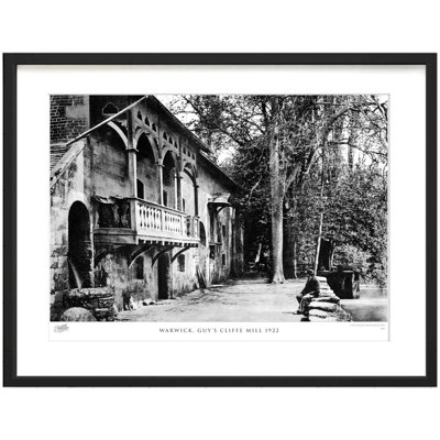 Warwick, Guy's Cliffe Mill 1922 - Single Picture Frame Print