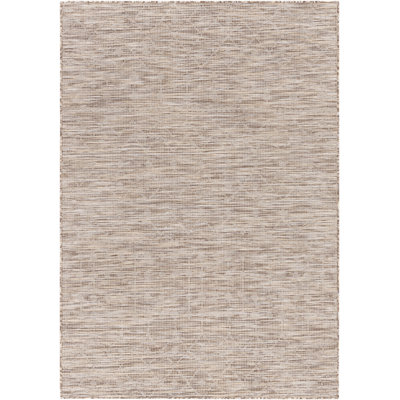 Tapis intérieur / extérieur brun clair Winifred