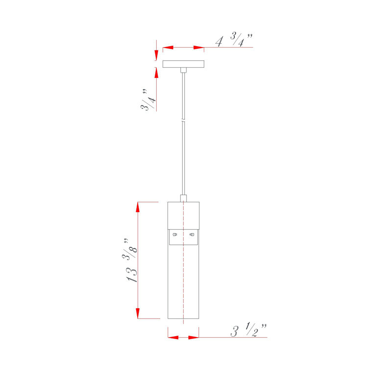 Dinel 1 - Light Single Pendant