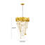 Lustre papillon doré