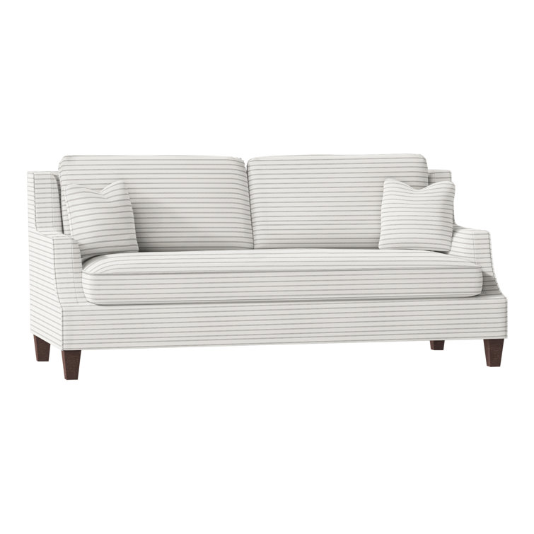 Savannah 87.5" Recessed Arm Sofa with Reversible Cushions