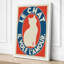 Le Chat Amour Art Deco - Wrapped Canvas-1189807467-1189807473