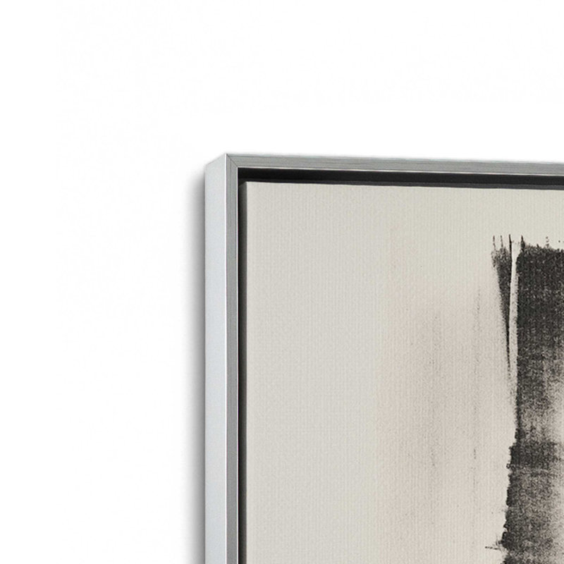 Impression sur toile Hazy Shade Whimsy Iii, Cadre en chrome poli, H 18,75 po x l 12,75 po x P 1,75 po