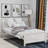 Solid Wood Slat Bed-150023645