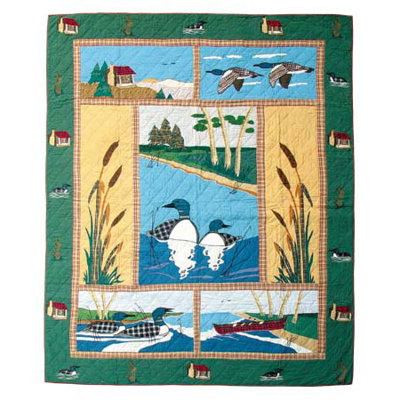 Rustic Cotton Patchwork Duvet Cover