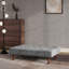 2 Seater Linen Sofa Bed-788074326