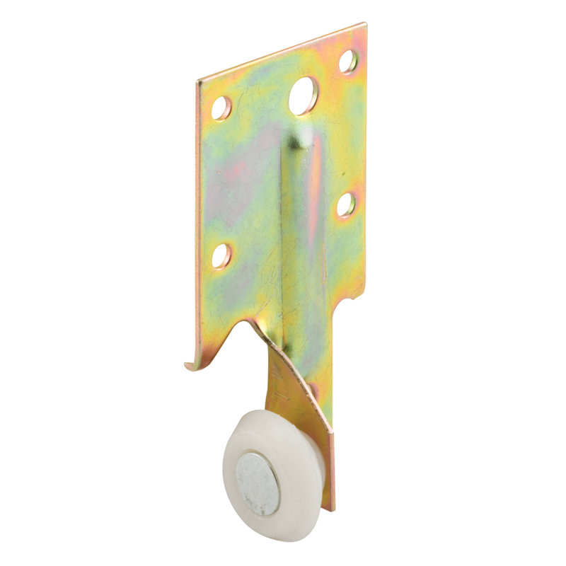 Rouleau de rail de support en acier avec rouleau en plastique Prime-Line
