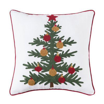 Christmas Tree Ornament Pillow
