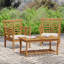 2 CHAISES CLUB CAYDON + TABLE, chaise