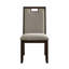 Ensemble de 2 chaises d'appoint rembourrées Alexa