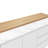 82.7"W Large Kitchen Island With LED Light