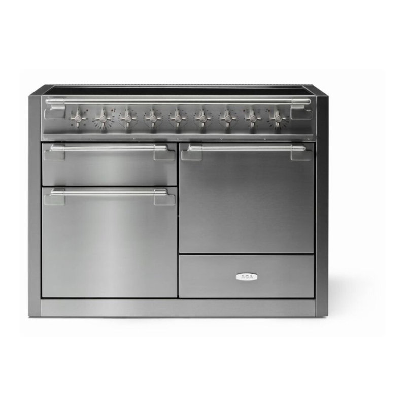 Elise 48" 6 Cubic Feet Induction Freestanding Convection Range, Stainless Steel