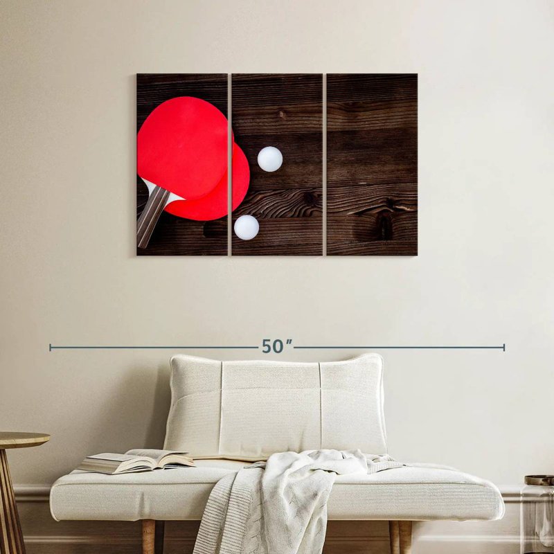 Sireci Table Tennis, 24" H x 38" W