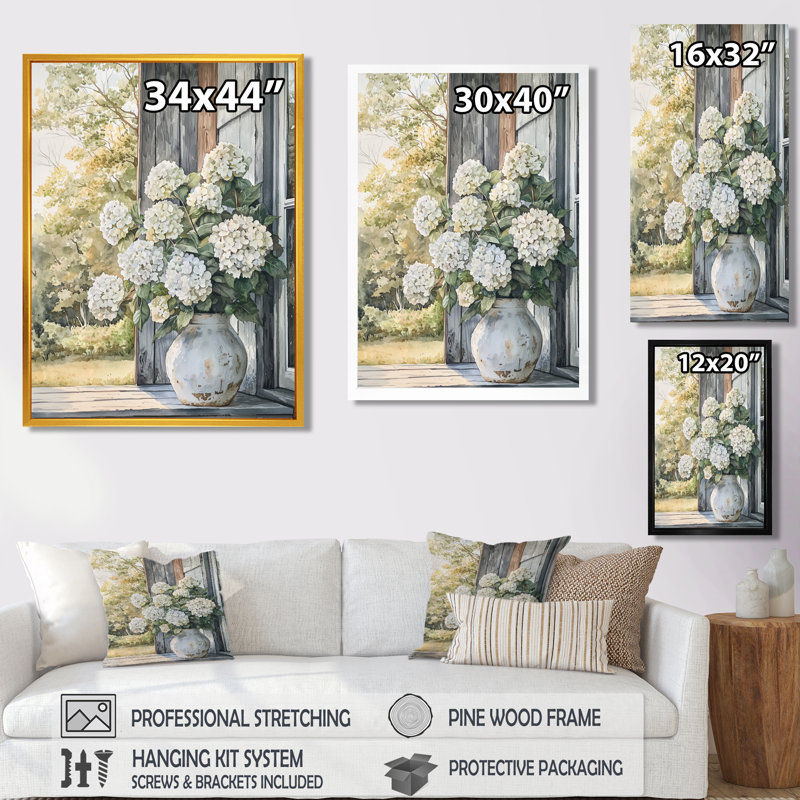 Bayle - salon d'art mural floral, H 32 po x l 24 po, Noir, Reproduction encadrée d'une seule photo