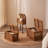 Ascano Nature Rattan Storage Box, Rattan Decorative Storage,Different Size