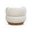 Carmer Upholstered Swivel Armchair