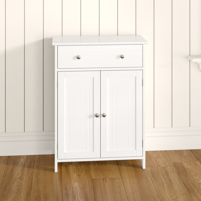 Arkose Freestanding Bathroom Cabinet, White