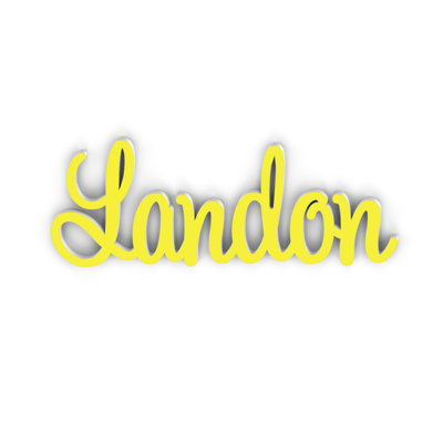 Lettres personnalisées Landon