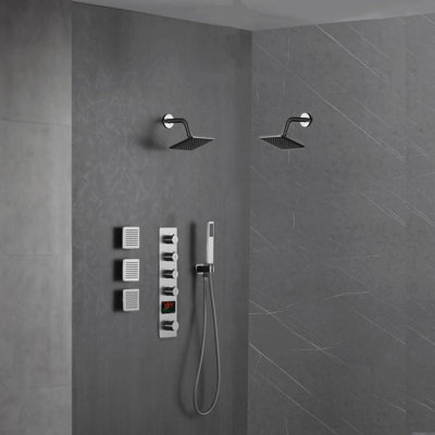 Thermostatic All-In-One Kit with Rough in-Valve